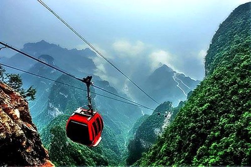 天门山索道